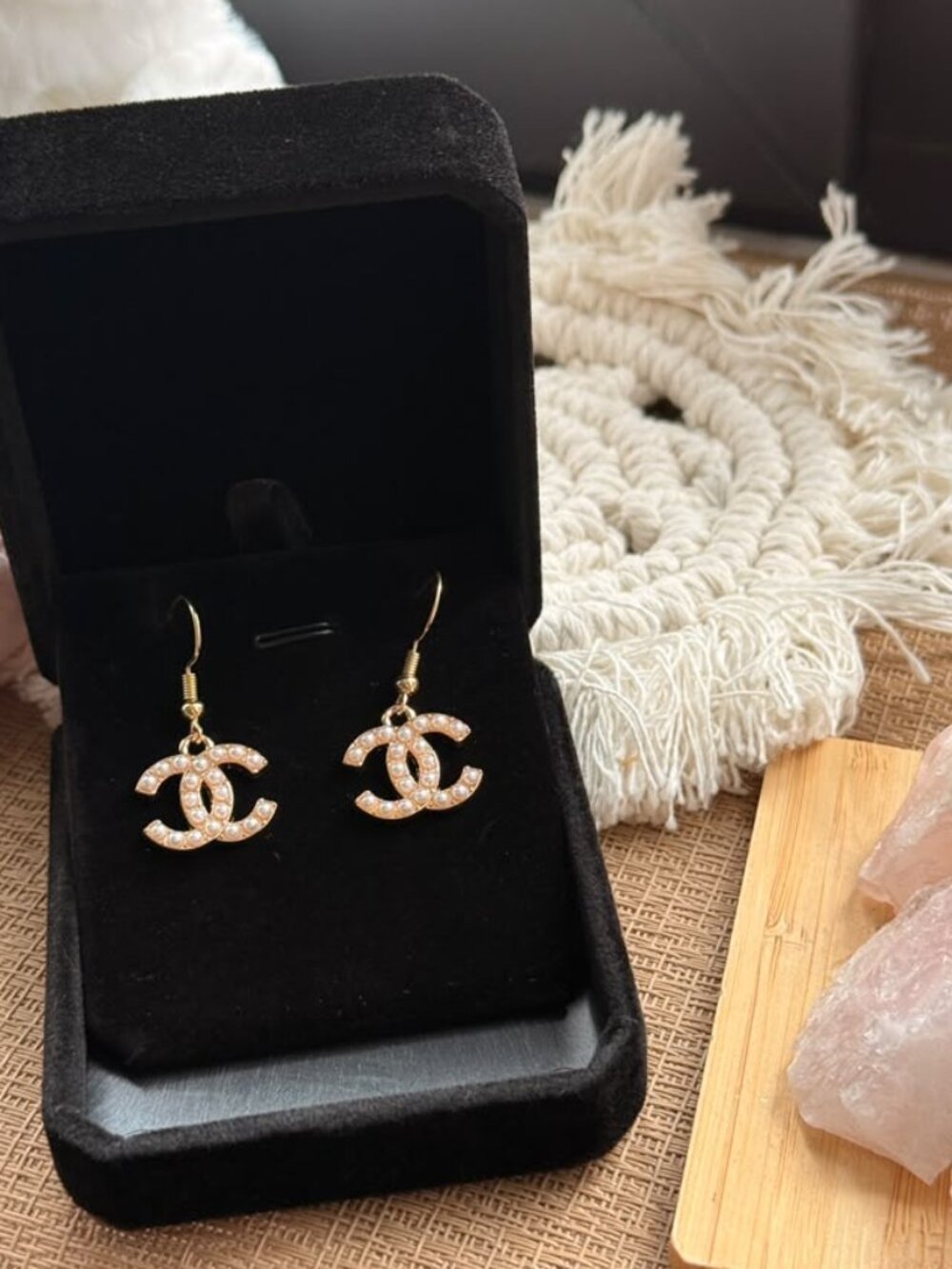 Vintage CC Pearls Upcycled Earrings : BOGO Sale! ✨